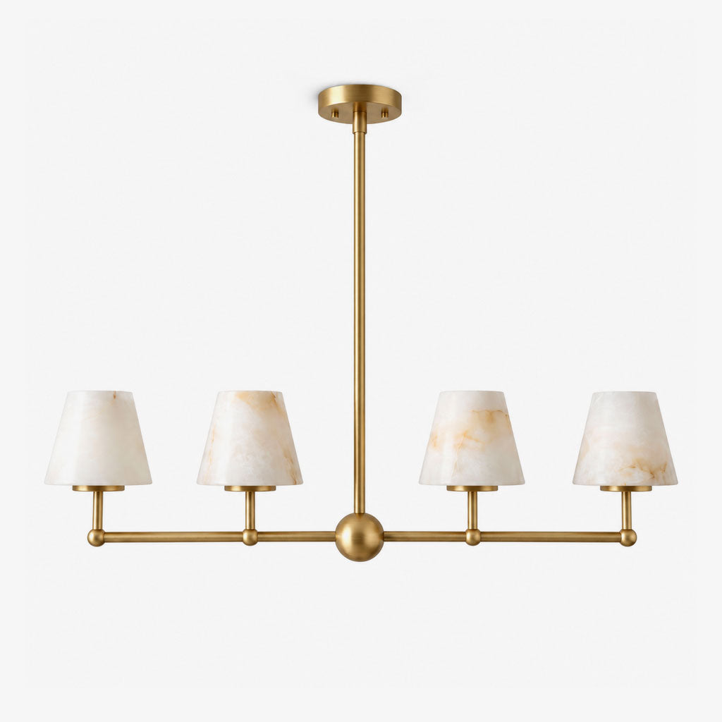Quillford candelabru din alabastru
