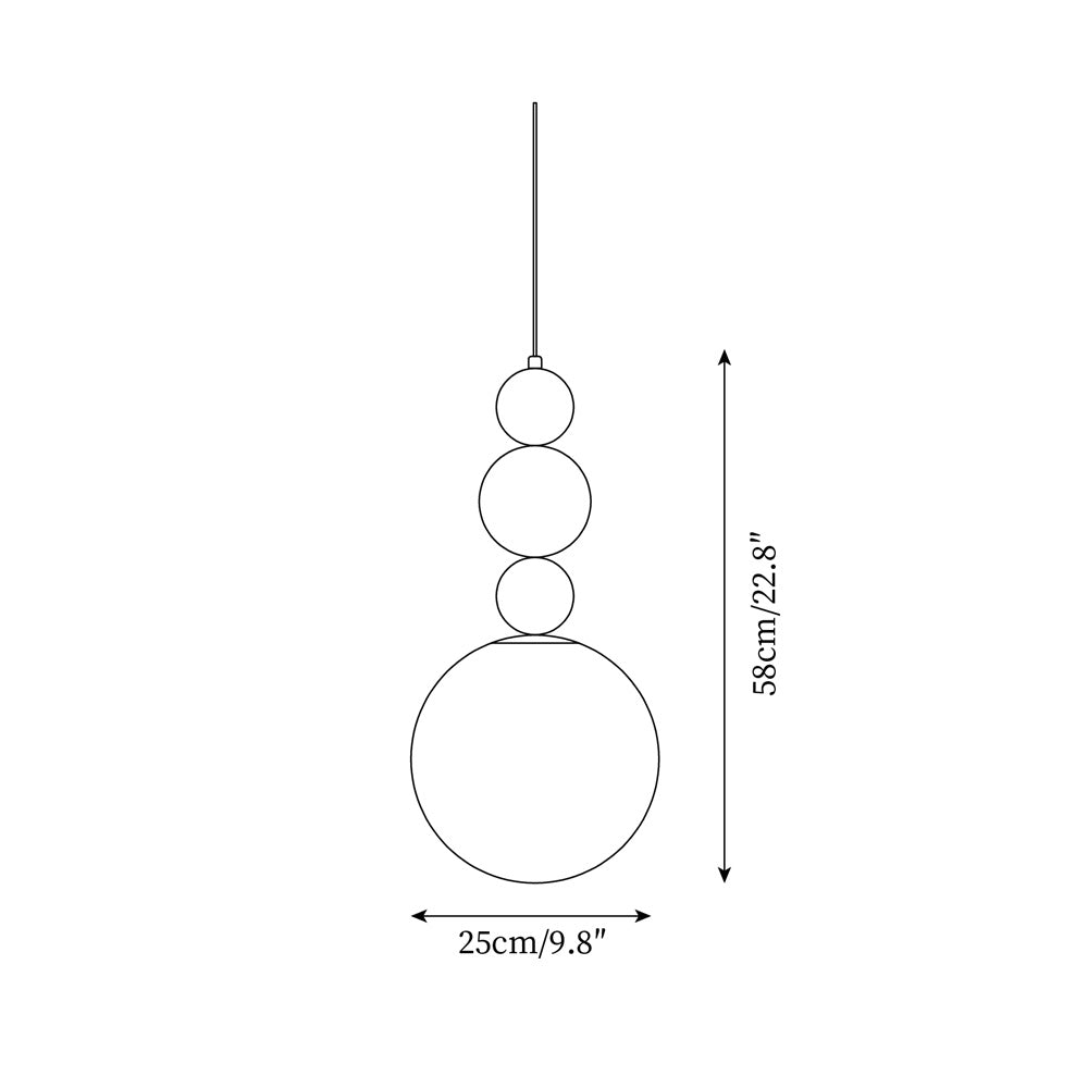 Moony lampă suspendată
