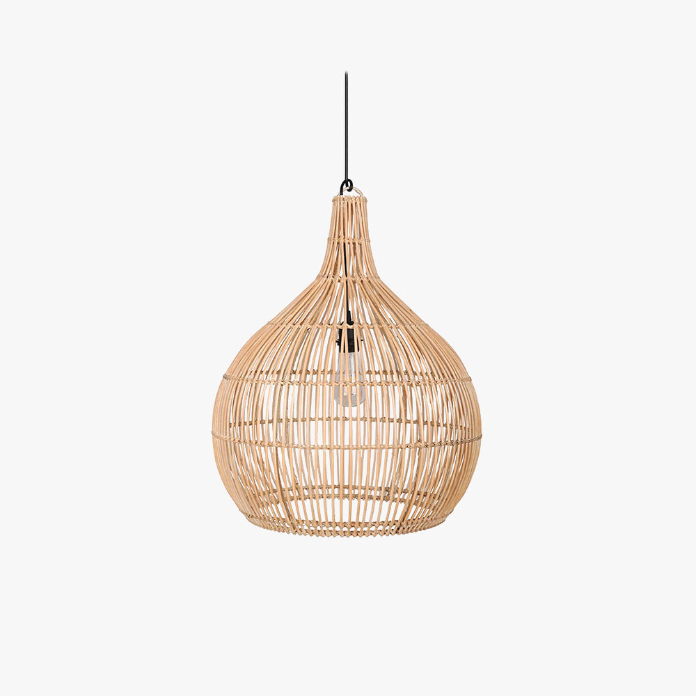 Muto Japanese Creative lampă suspendată din ratan Sufragerie/Cameră de Dormit