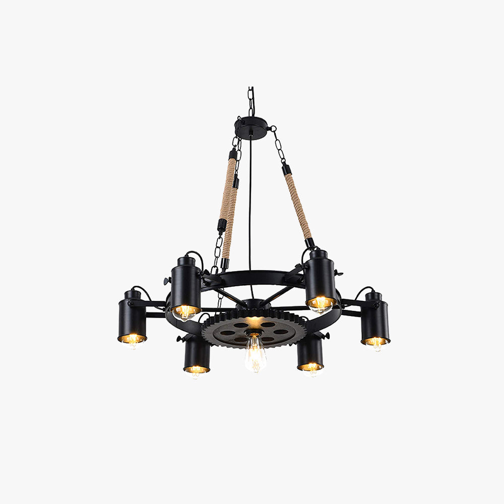 Epoch industrial LED lampă suspendată neagră metal/Cablu Cafe/Barem, pentru cafenea
