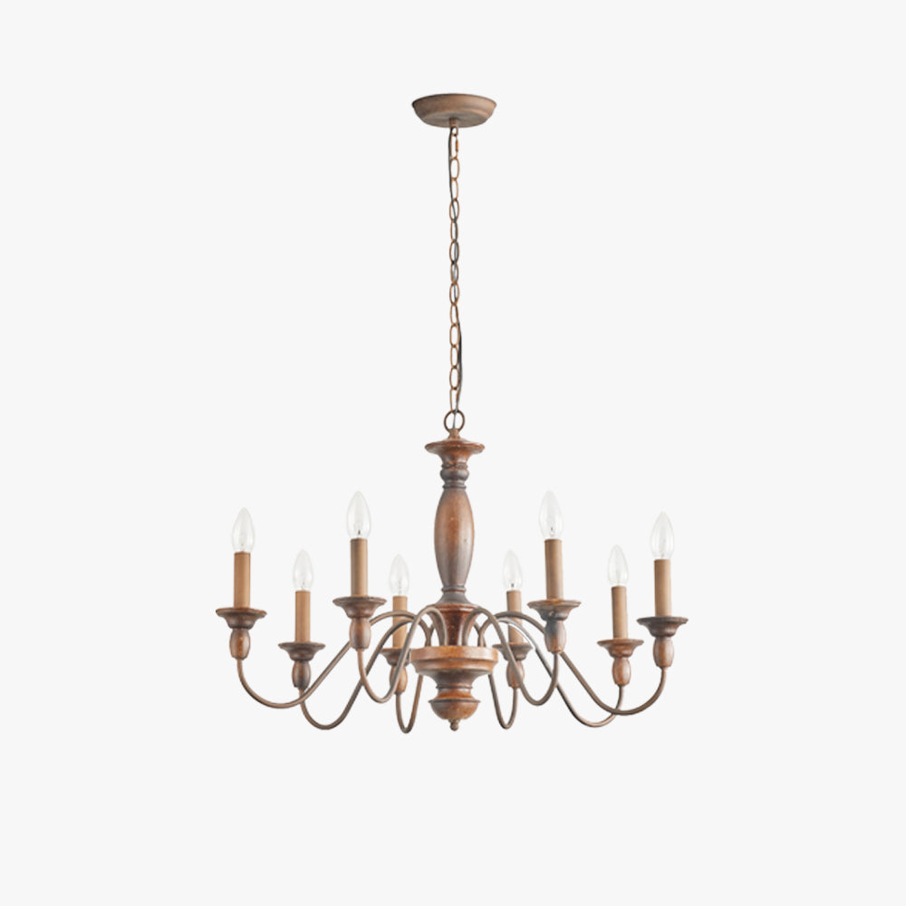 Silva lampă suspendată LED Design industrial interior Maro lemn metal dormitor/living/Insulă de bucătărie