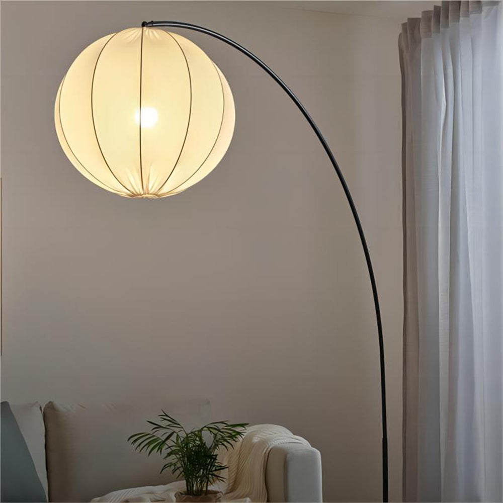 Ritta lampă suspendată modernă minimalistă din metal și țesătură, culoarea albă