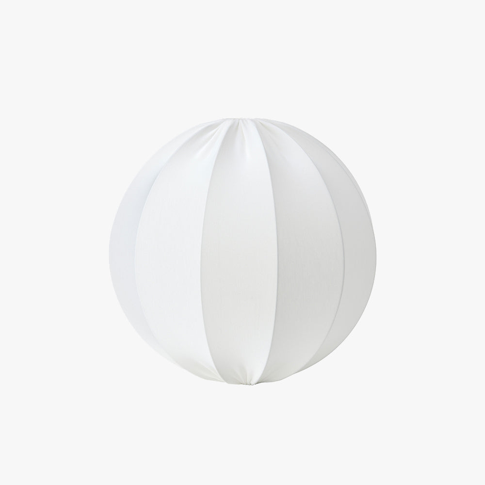 Ritta lampă suspendată modernă minimalistă din metal și țesătură, culoarea albă