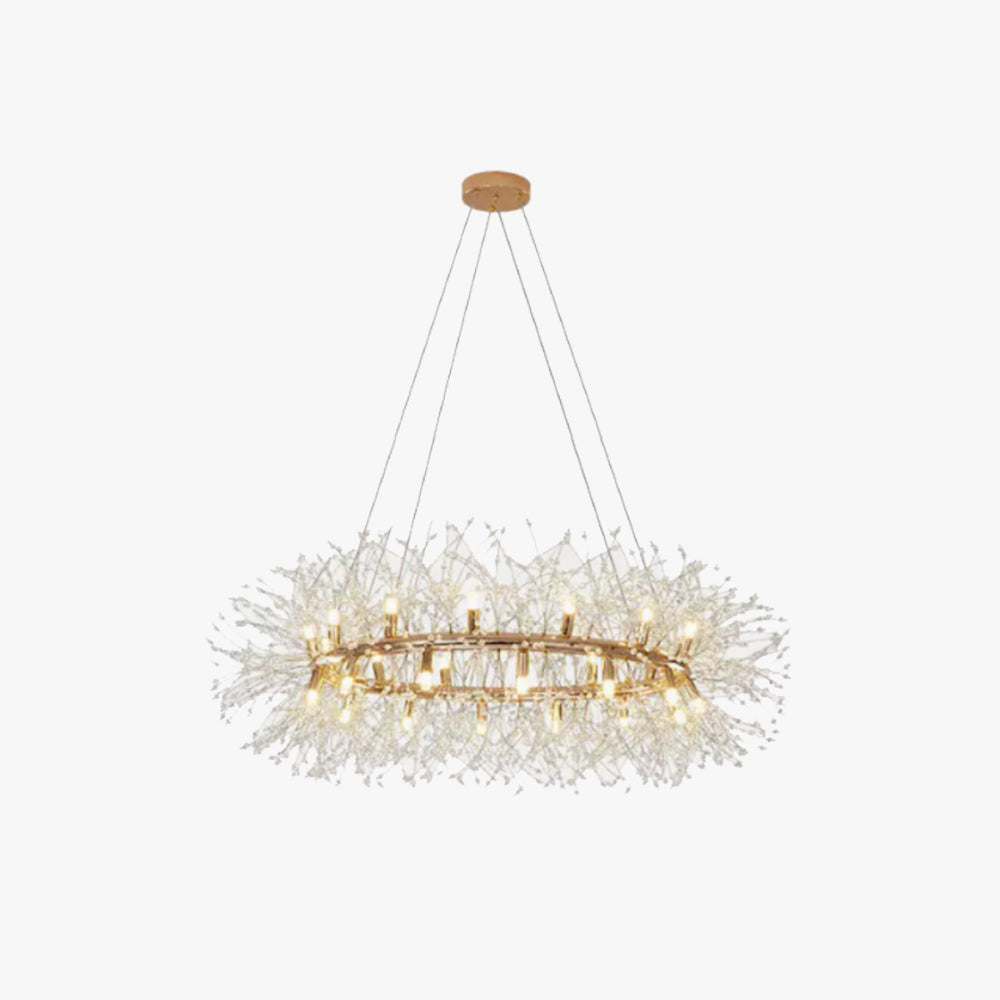 Arisha modern Dandelion LED lampă suspendată cu abajur pentru dormitor/living