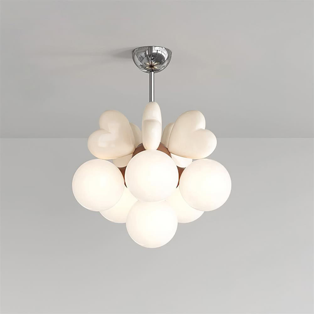 Candelabru Heart Accents glob Shades jucăuș modern copii Room