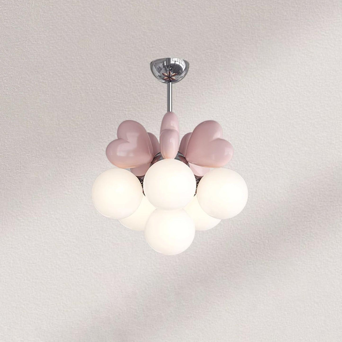 Candelabru Heart Accents glob Shades jucăuș modern copii Room