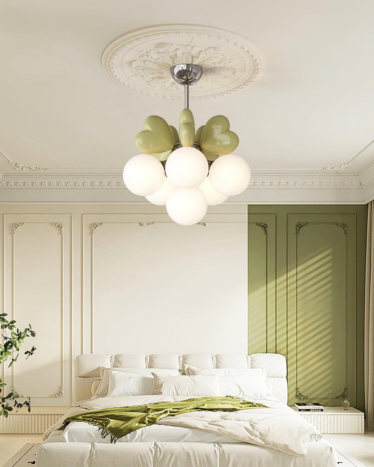 Candelabru Heart Accents glob Shades jucăuș modern copii Room