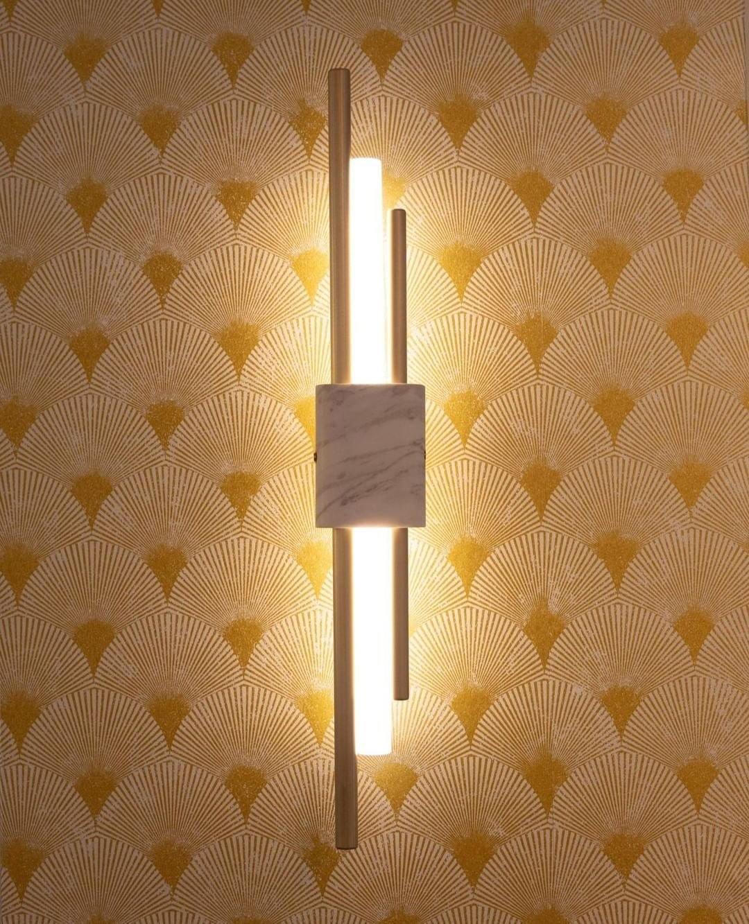 Mirenol aplică de perete din marmură, premium, în stil de artă nordică