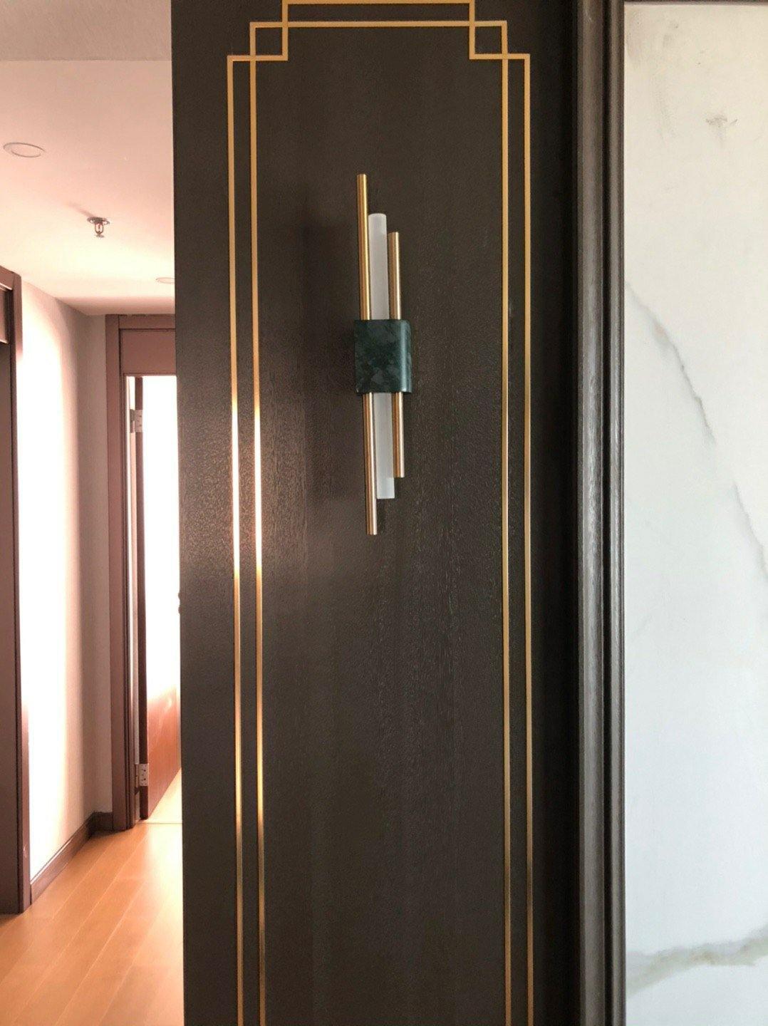 Mirenol aplică de perete din marmură, premium, în stil de artă nordică