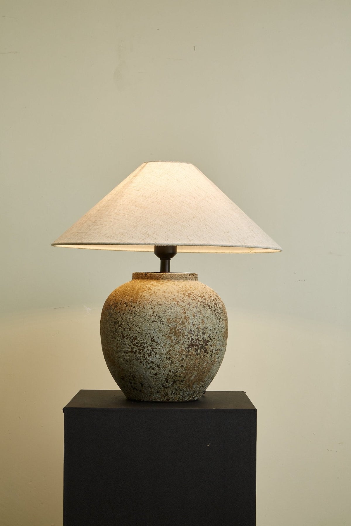 Wells lampă de masă din ceramică, rustică