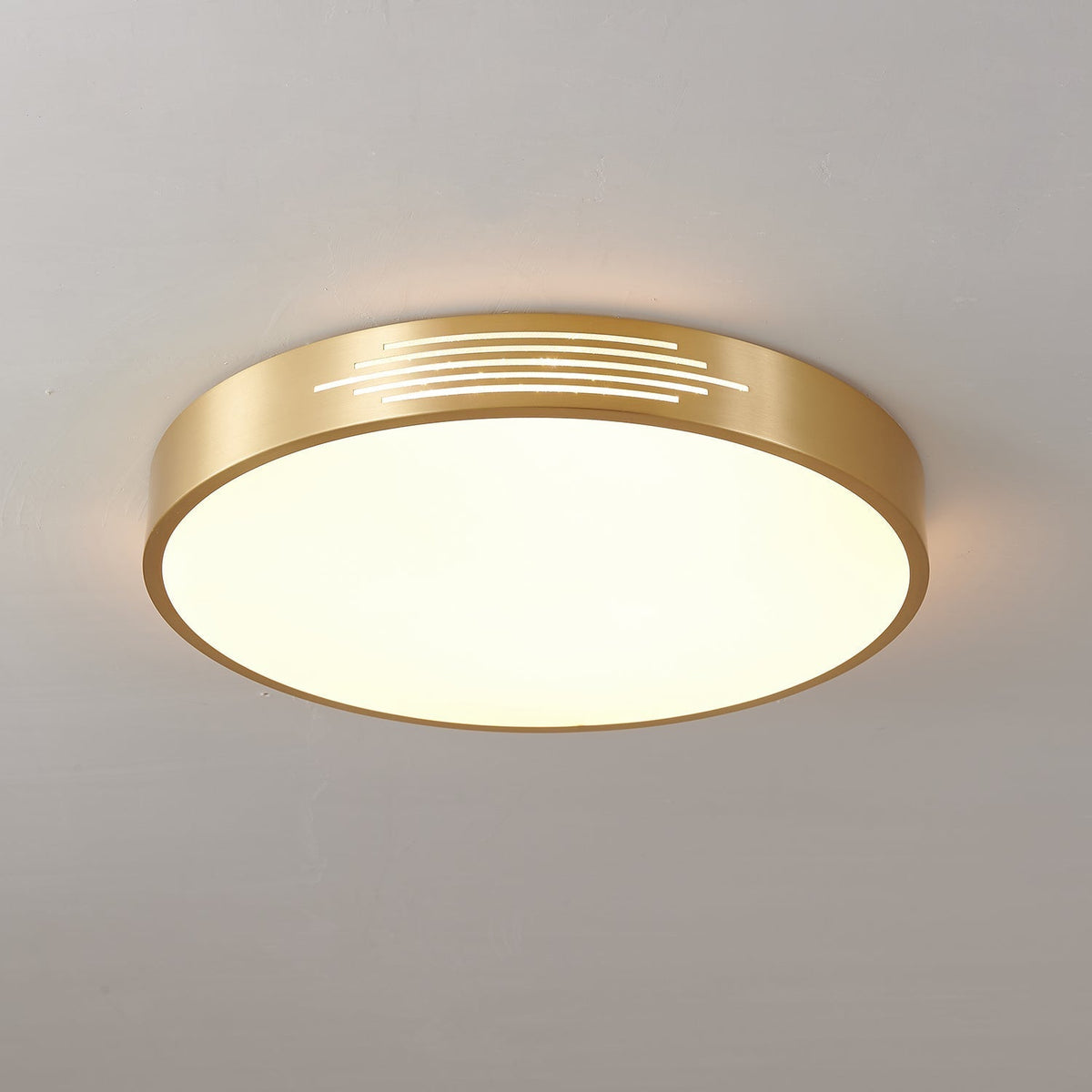 Oriuina plafonieră din alamă și acril, modernă