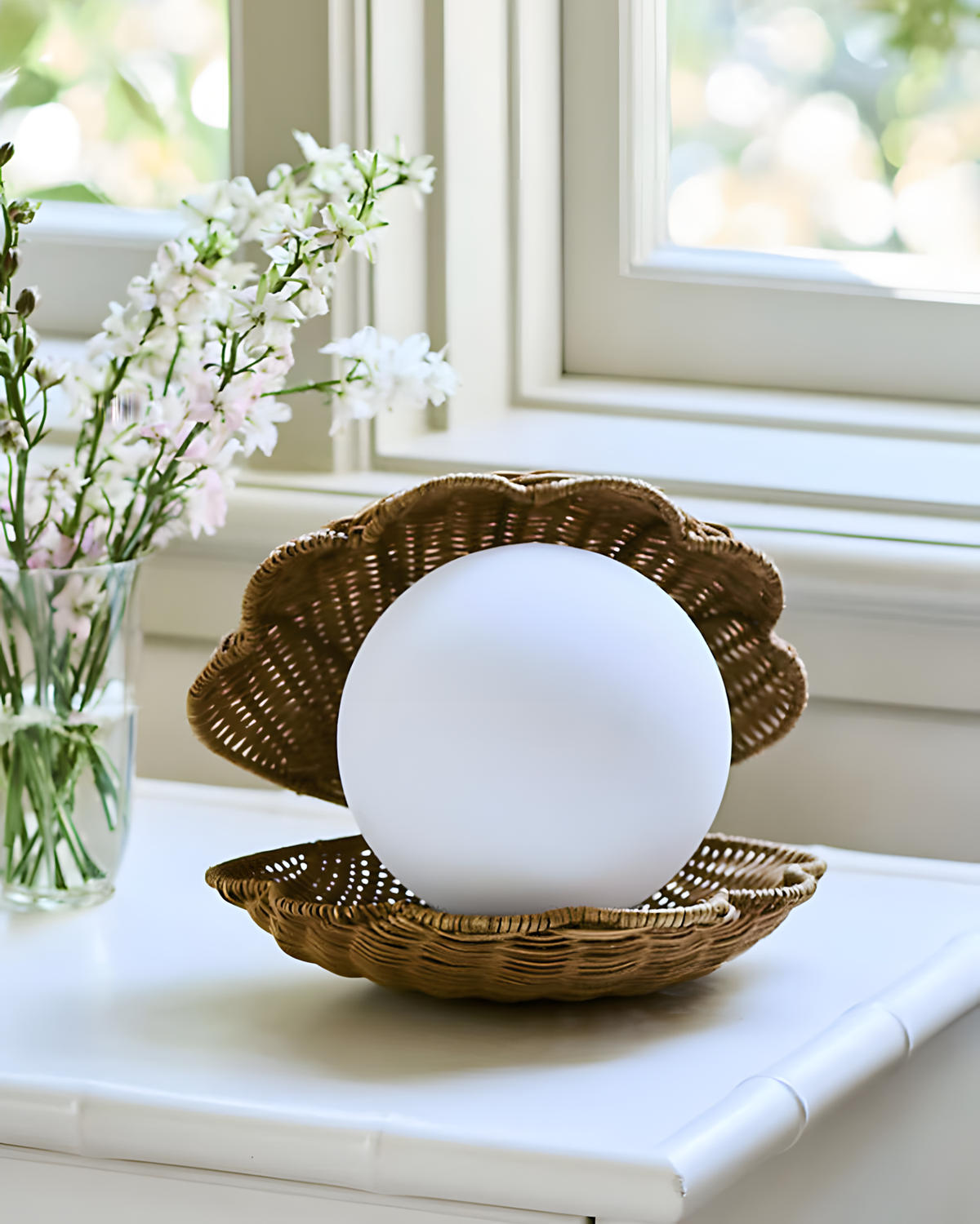 Rivuella Seashell lampă de masă