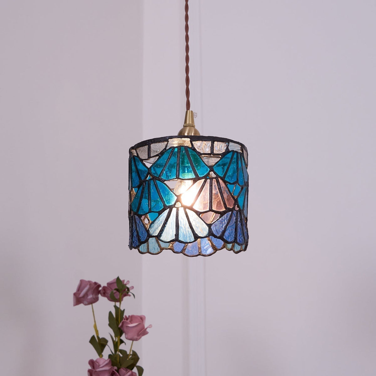 Lioraen lampă suspendată Tiffany Design clasic