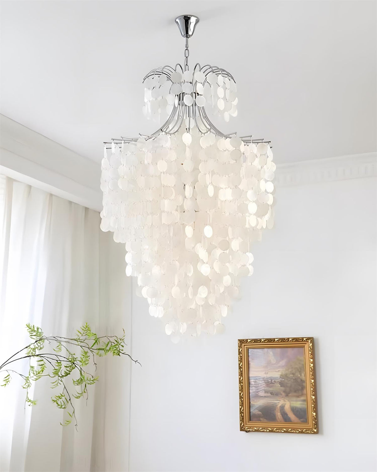 Coralian candelabru, în formă de scoică