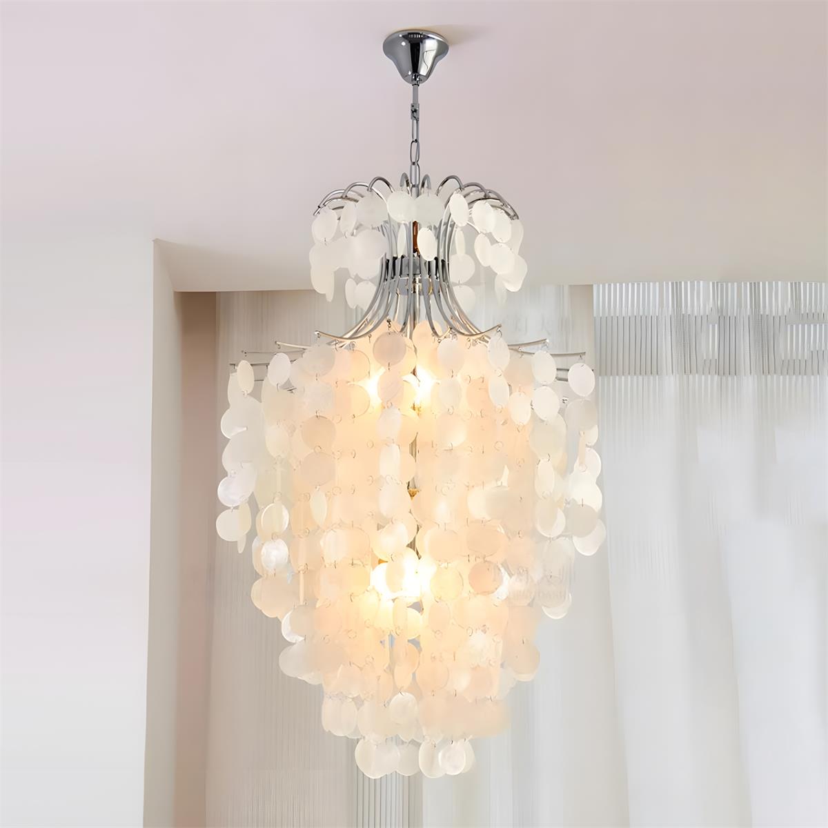 Coralian candelabru, în formă de scoică