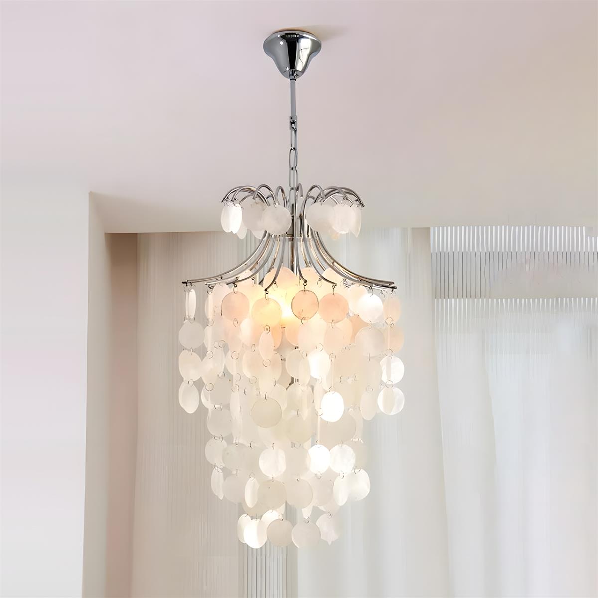 Coralian candelabru, în formă de scoică