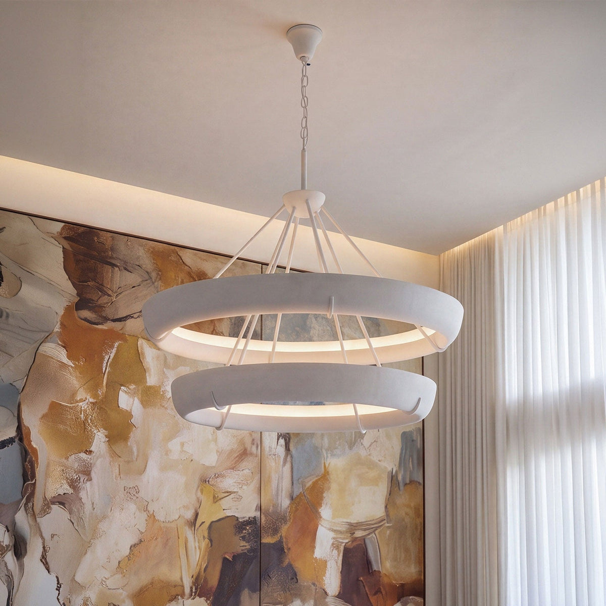 Yelhurst Candelabru inelar compozit