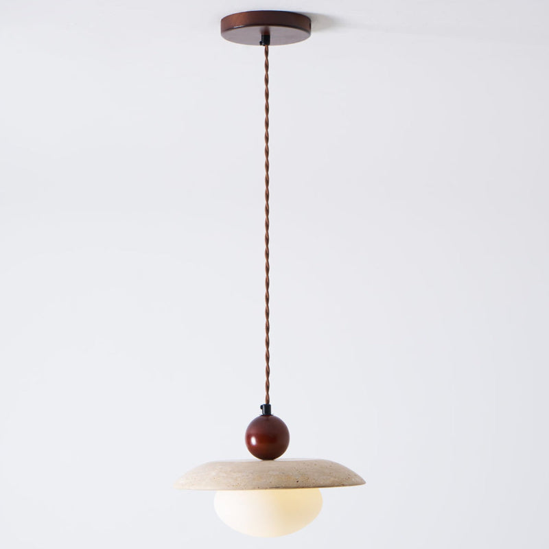 Seroaya lampă suspendată candelabru din travertin în stil modern