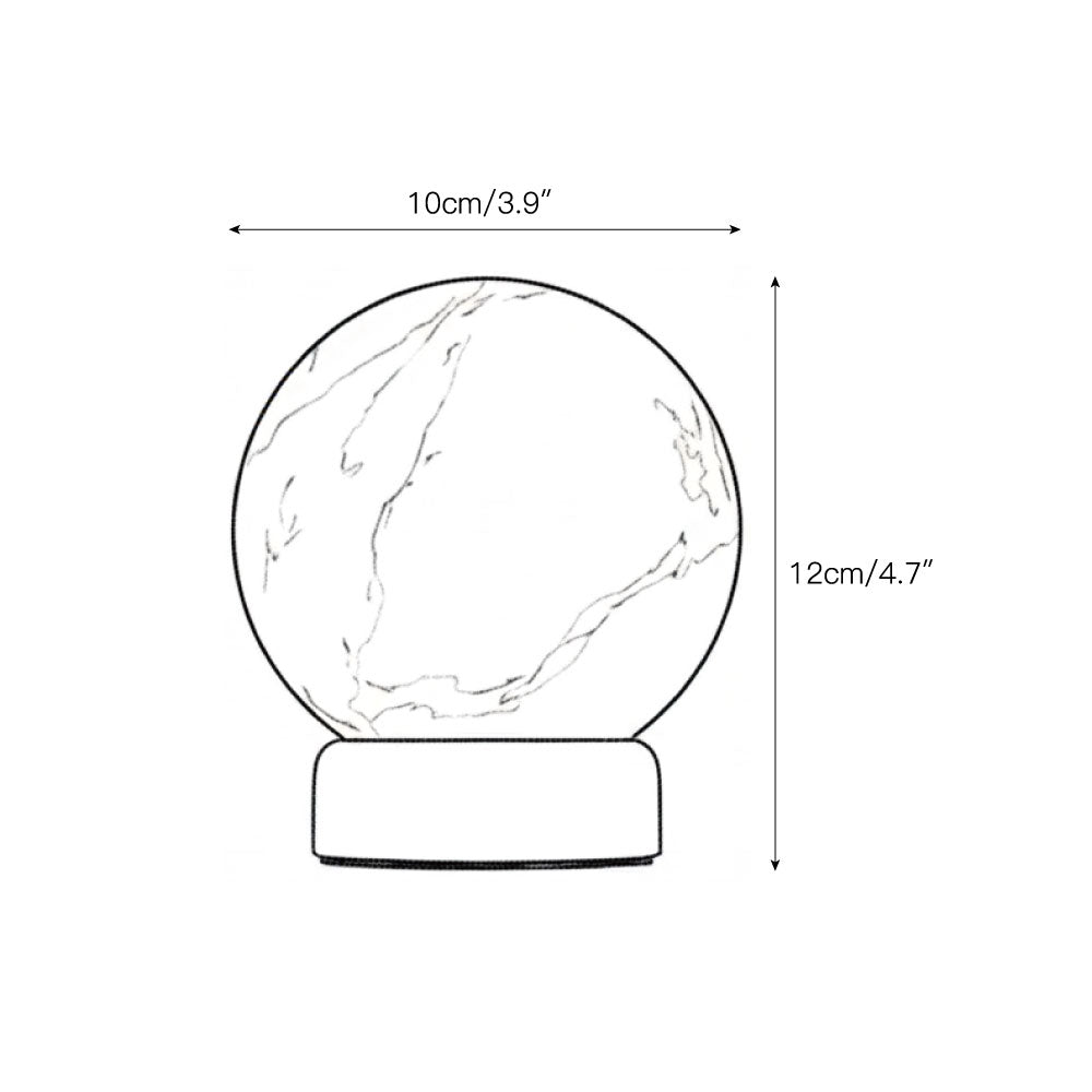 Trevi Orb lampă de masă portabilă (reîncărcabilă)