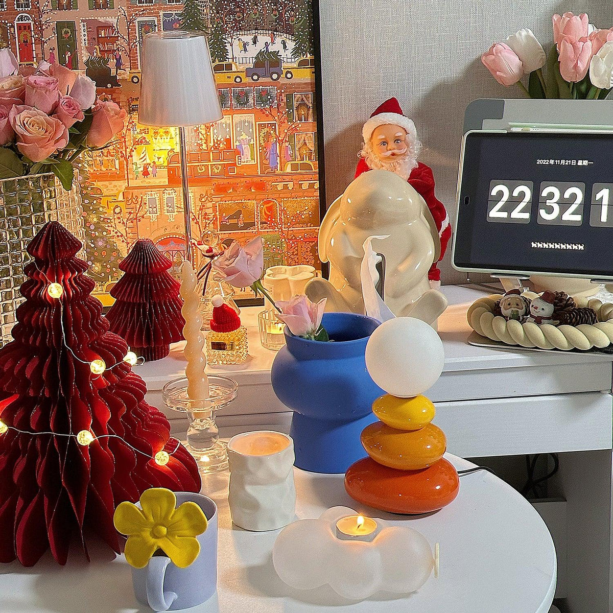 Devenu Ceramics jucăuș lampă de masă