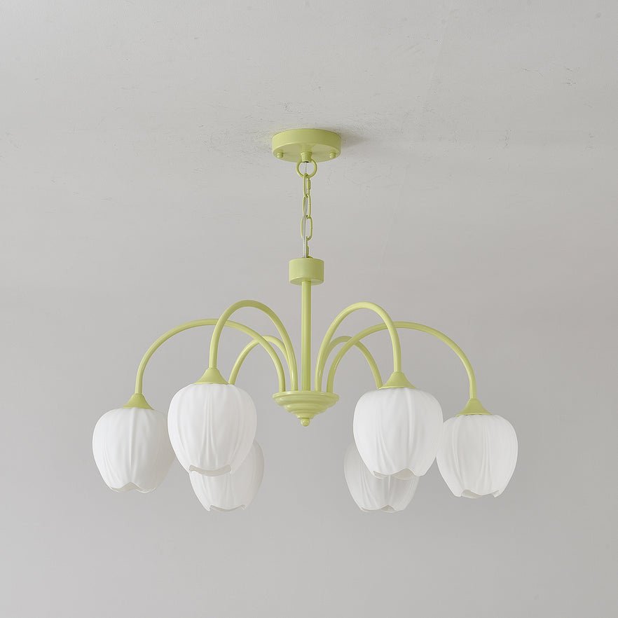 Candelabru Tulip Fresh din sticlă