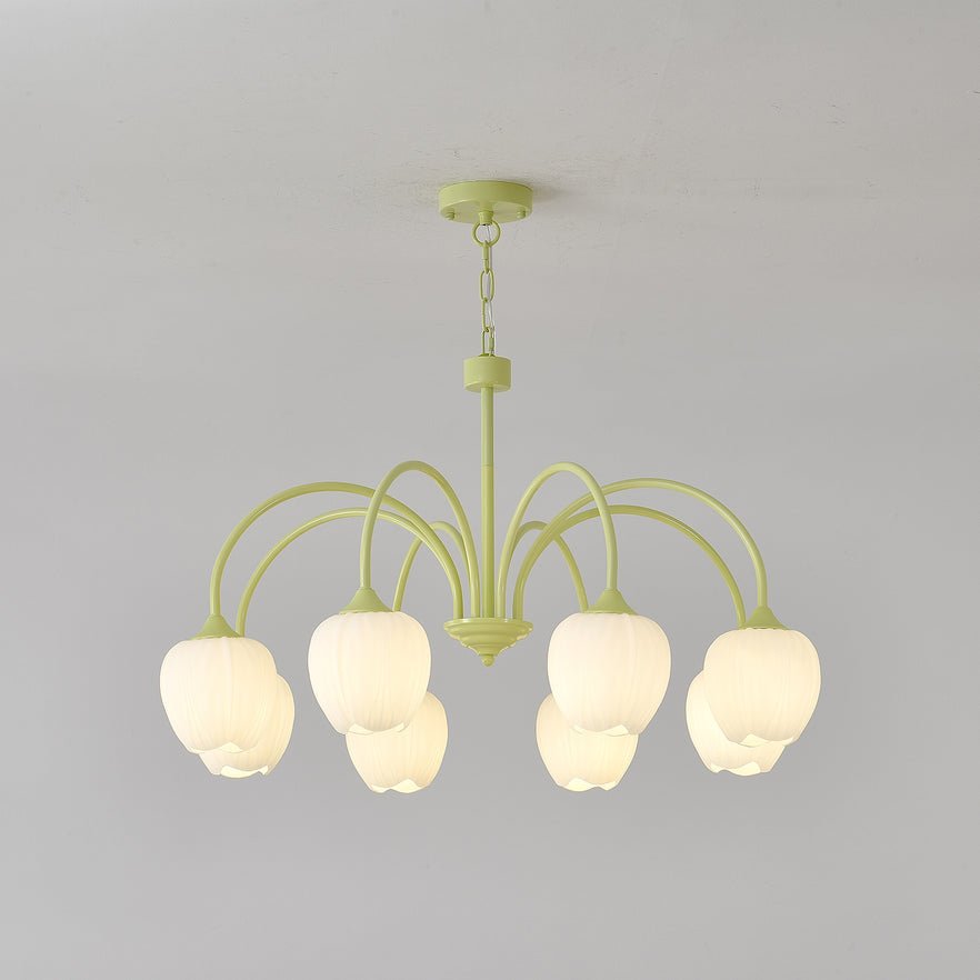 Candelabru Tulip Fresh din sticlă