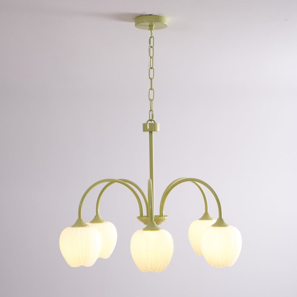 Candelabru Tulip Fresh din sticlă