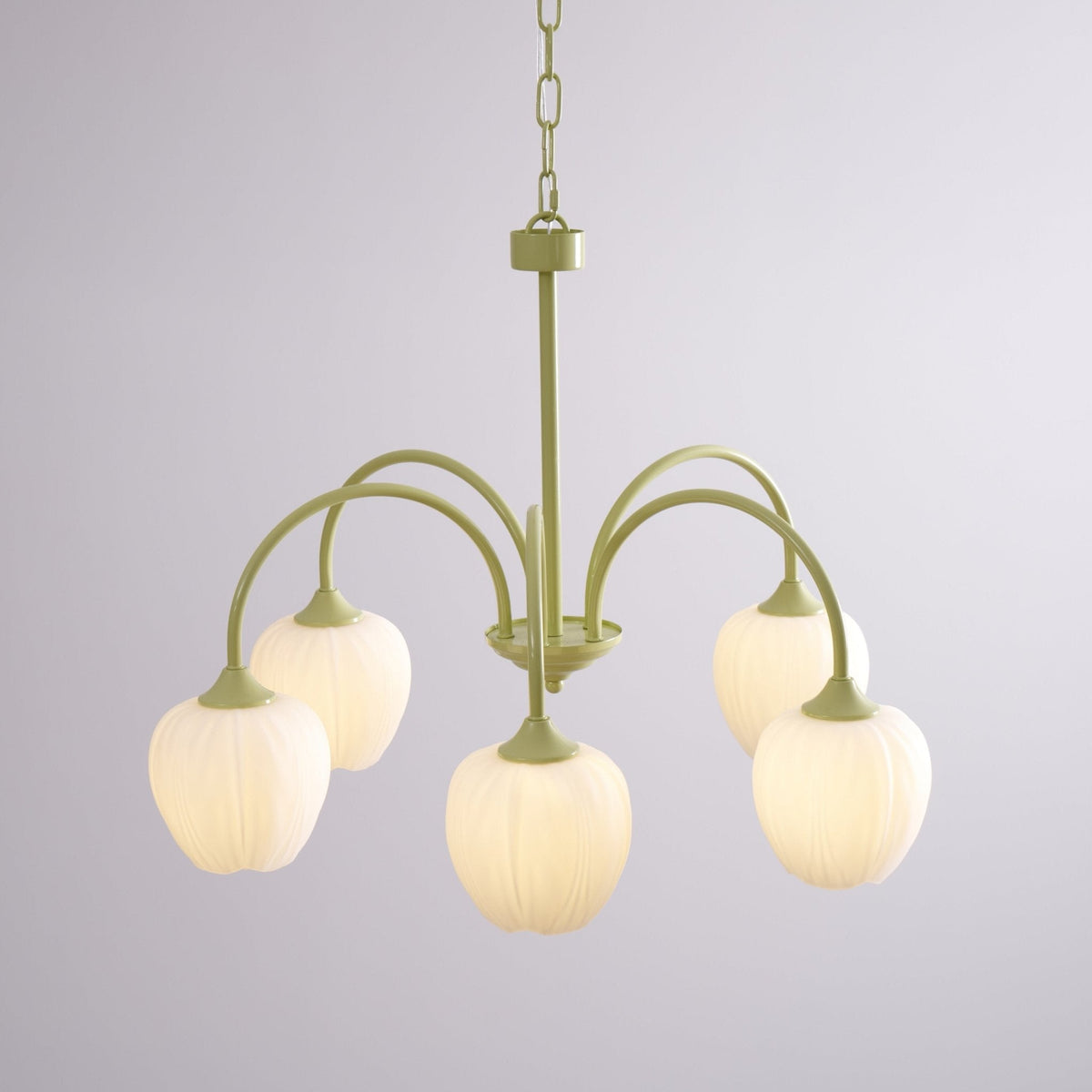 Candelabru Tulip Fresh din sticlă