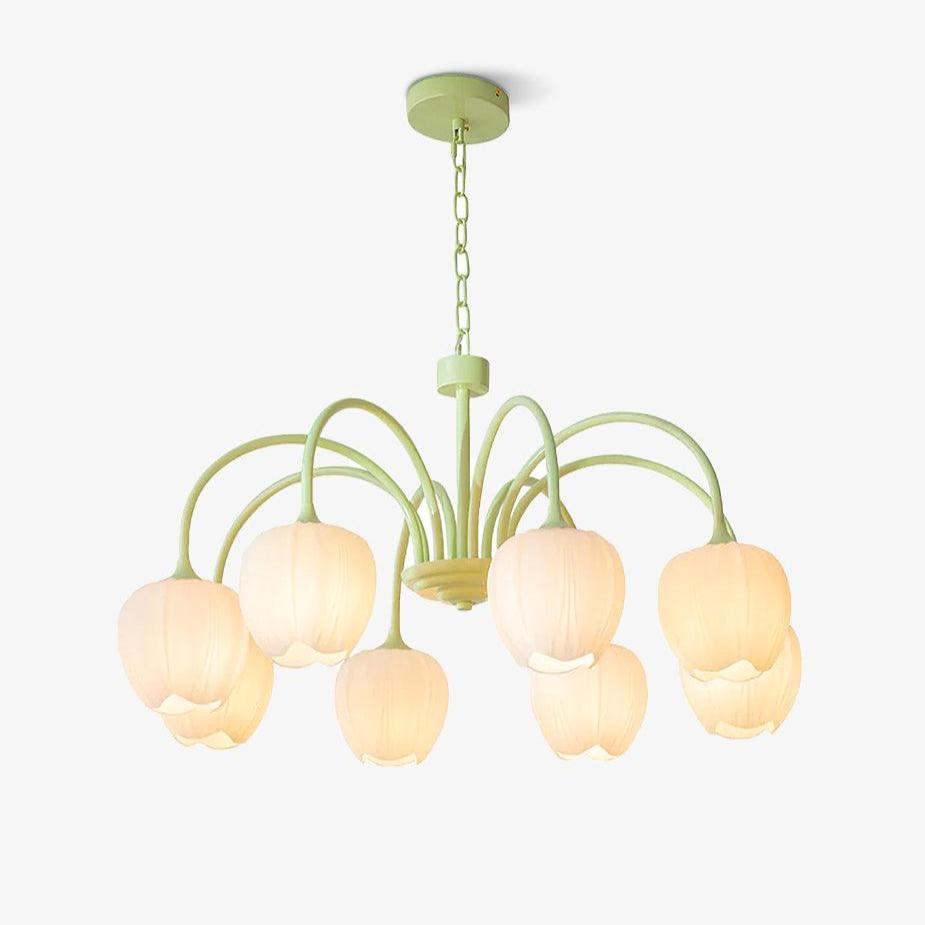 Candelabru Tulip Fresh din sticlă