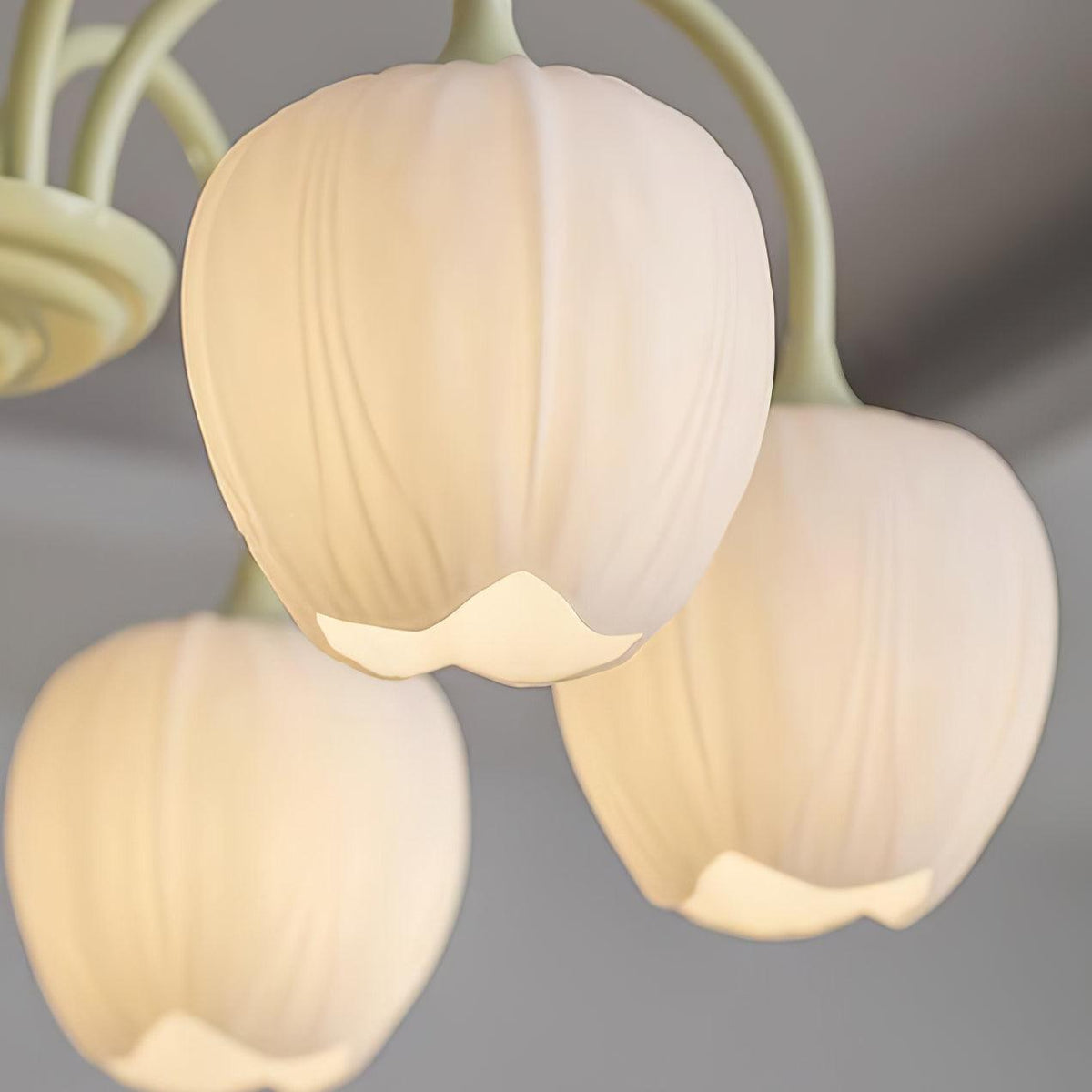 Candelabru Tulip Fresh din sticlă