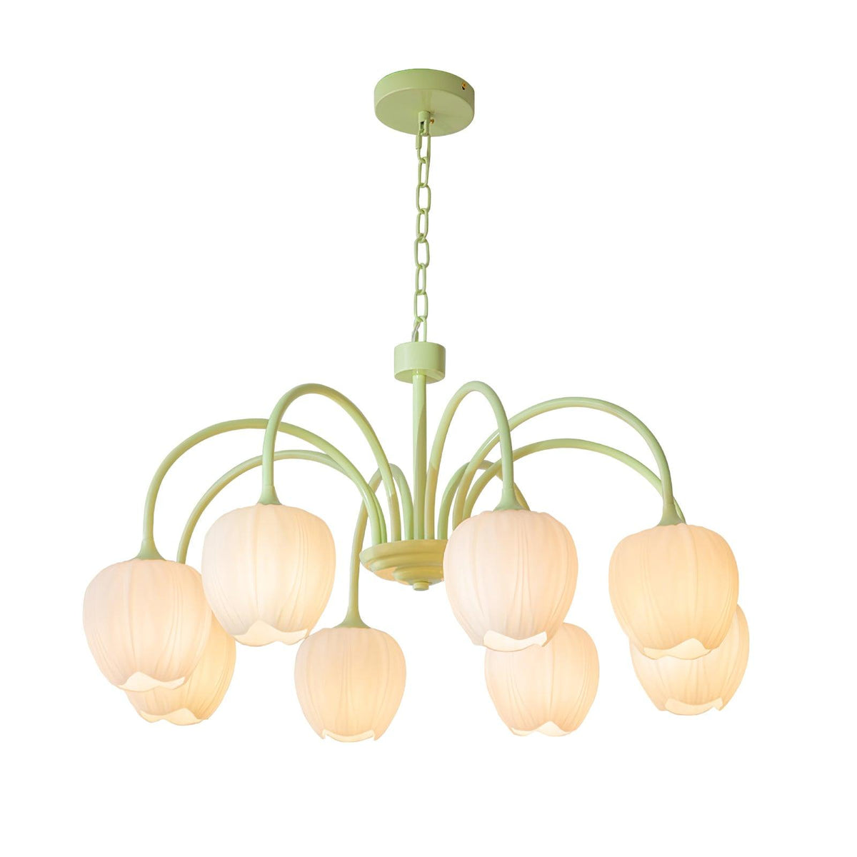 Candelabru Tulip Fresh din sticlă