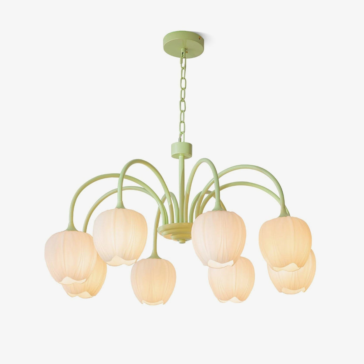 Candelabru Tulip Fresh din sticlă