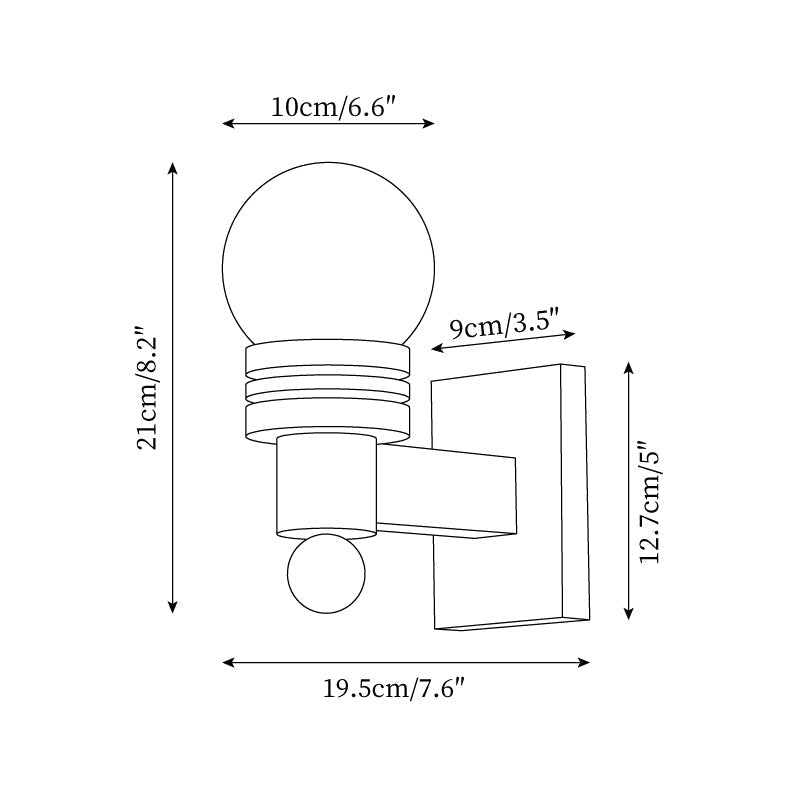 Beam Solid aplică de perete din lemn