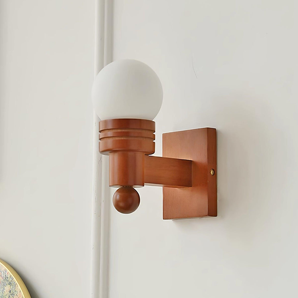 Beam Solid aplică de perete din lemn