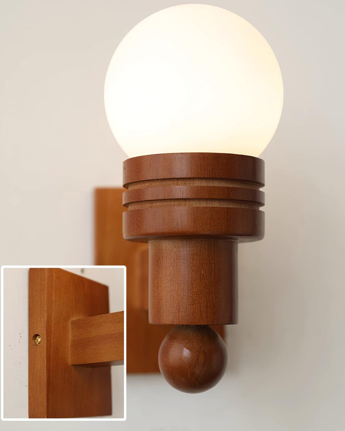 Beam Solid aplică de perete din lemn