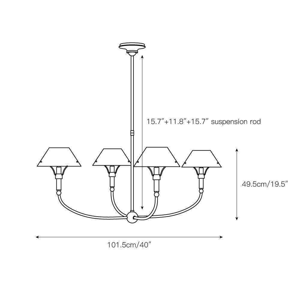 Turlington candelabru