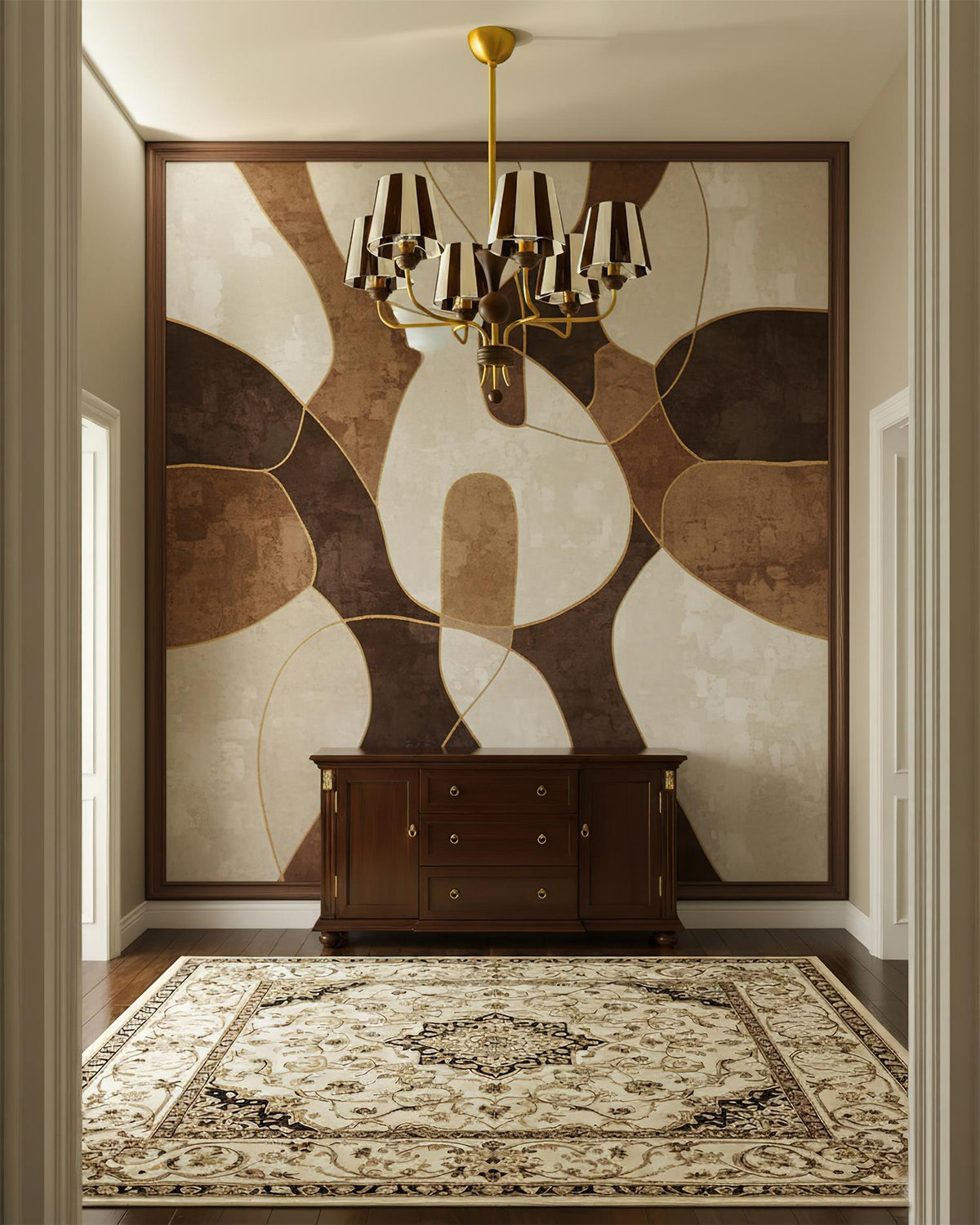 Viraaaine Stripe candelabru