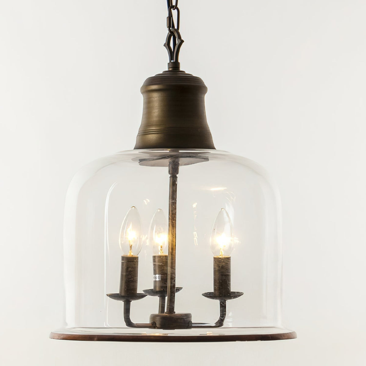 Celaniella lampă suspendată din sticlă, vintage, elegantă