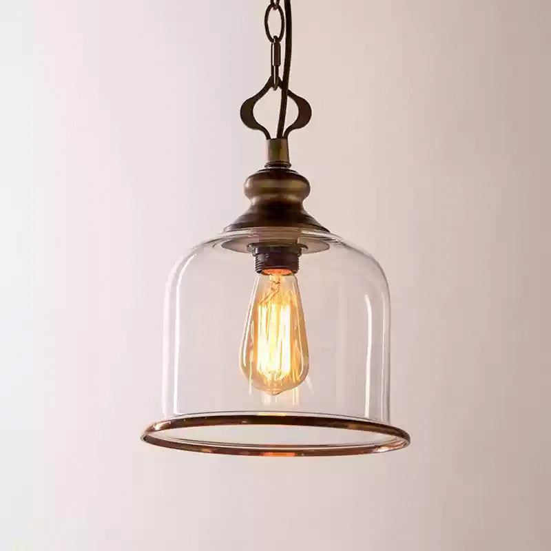Celaniella lampă suspendată din sticlă, vintage, elegantă