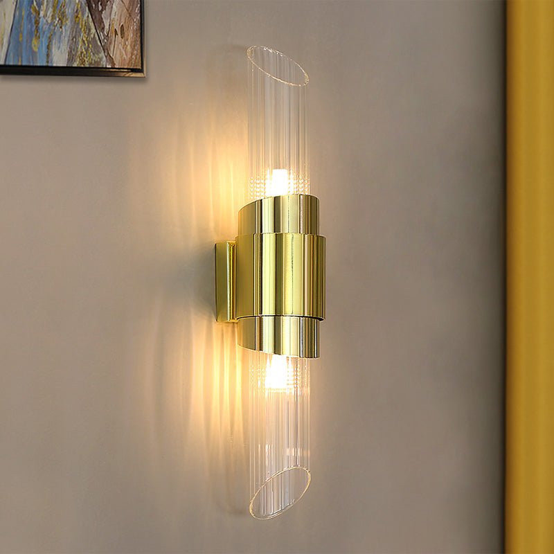 Seluise aplică de perete în stil nordic mic cu cristal și metal