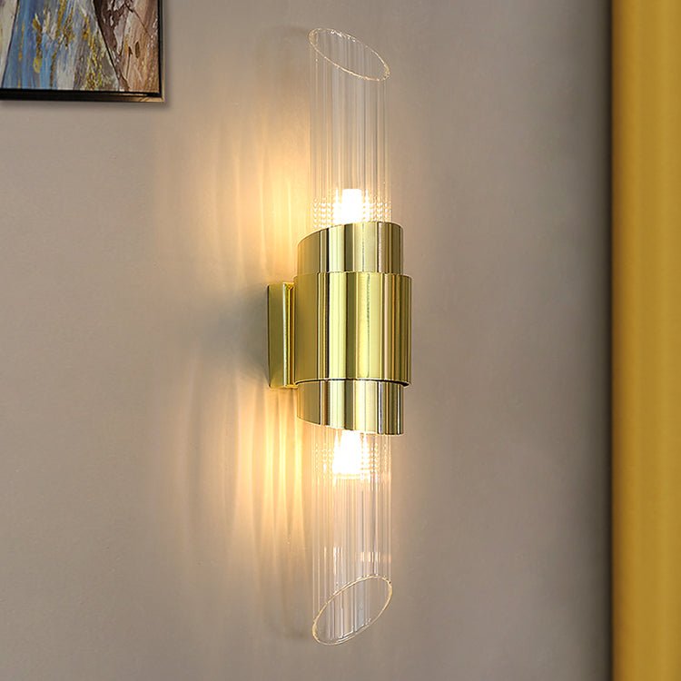 Seluise aplică de perete în stil nordic mic cu cristal și metal