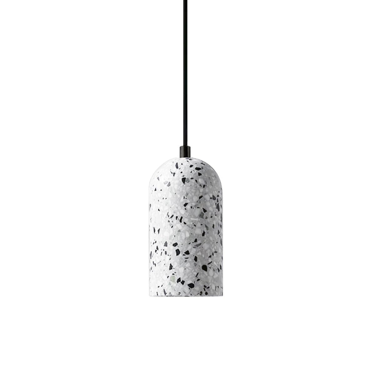 Brol lampă suspendată din terrazzo, industrială