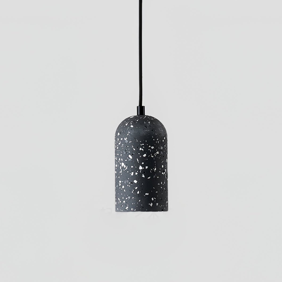 Brol lampă suspendată din terrazzo, industrială