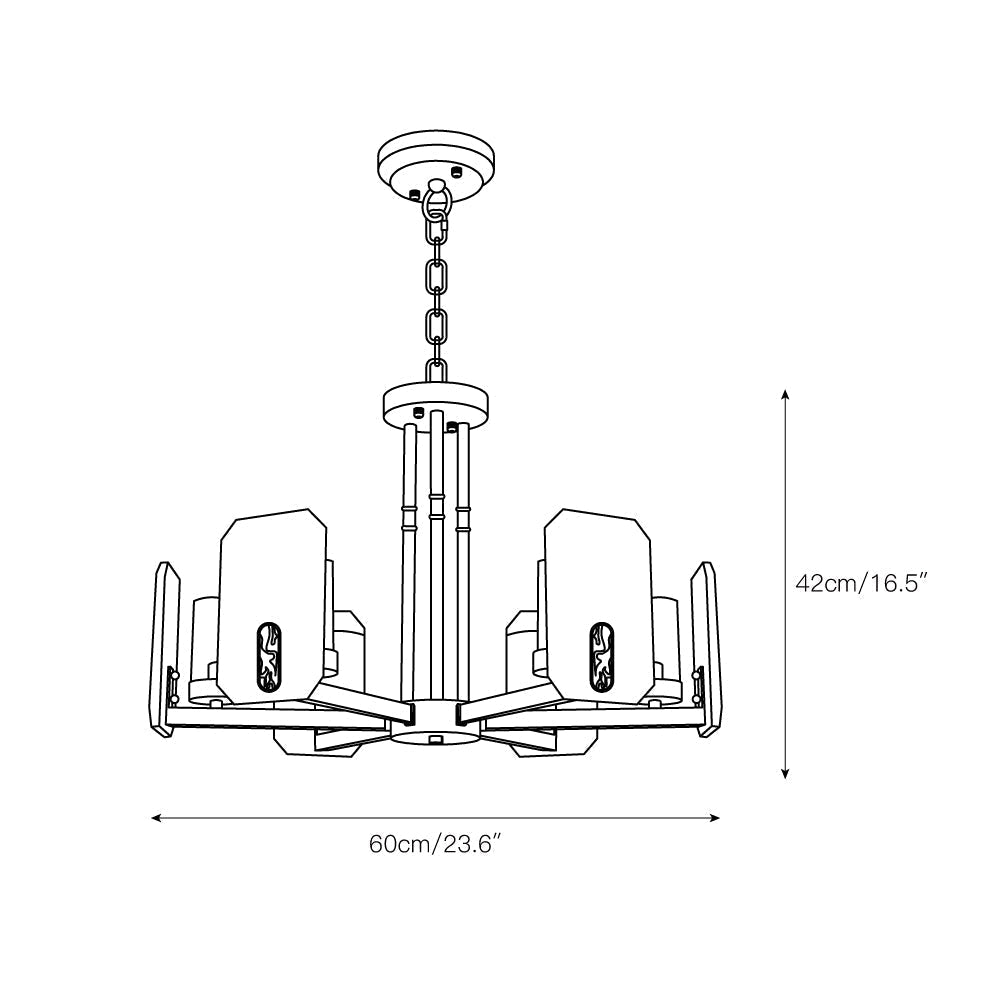 Nororian candelabru