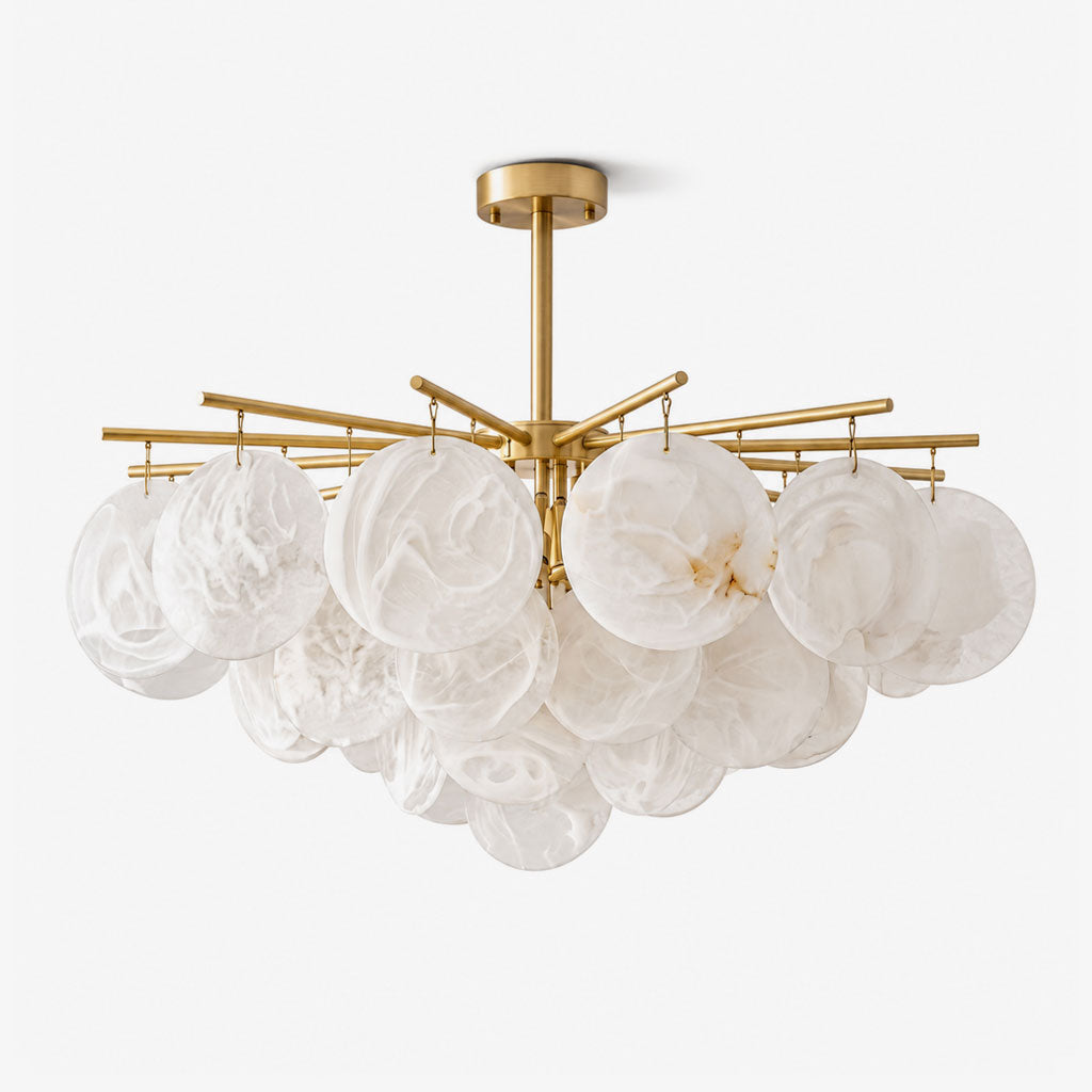 Lintonhurst Candelabru din alabastru