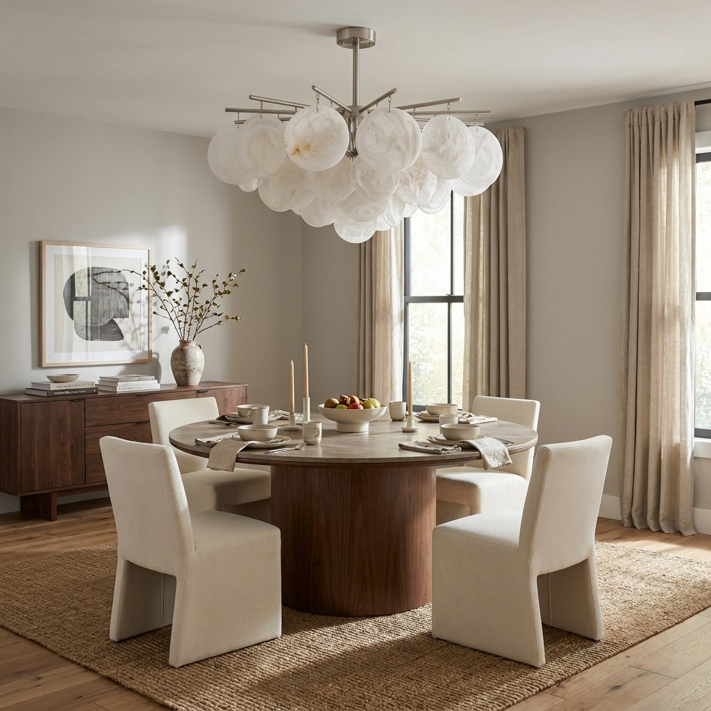Lintonhurst Candelabru din alabastru
