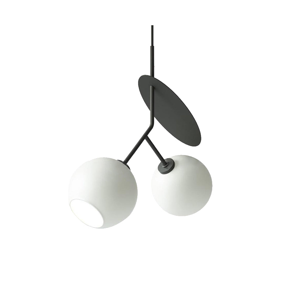 Valentina Cherry lampă suspendată, metal & sticlă, 3 Culoare