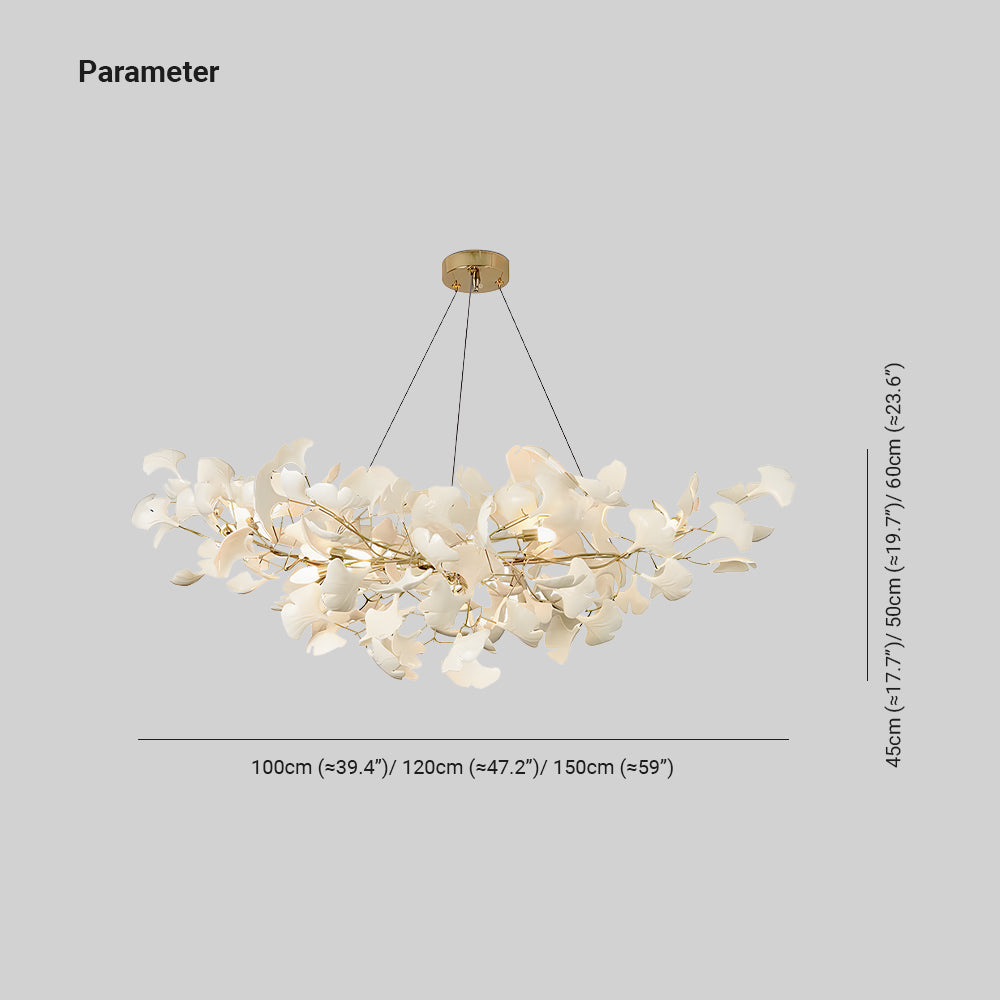Metr candelabru de lux Ceramics living U arc formă