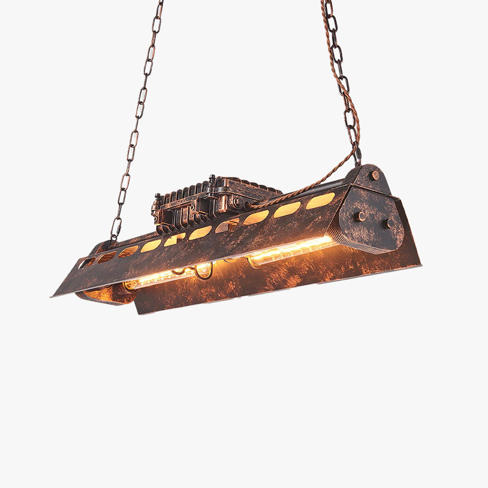 Noah candelabru  industrial Steampunk