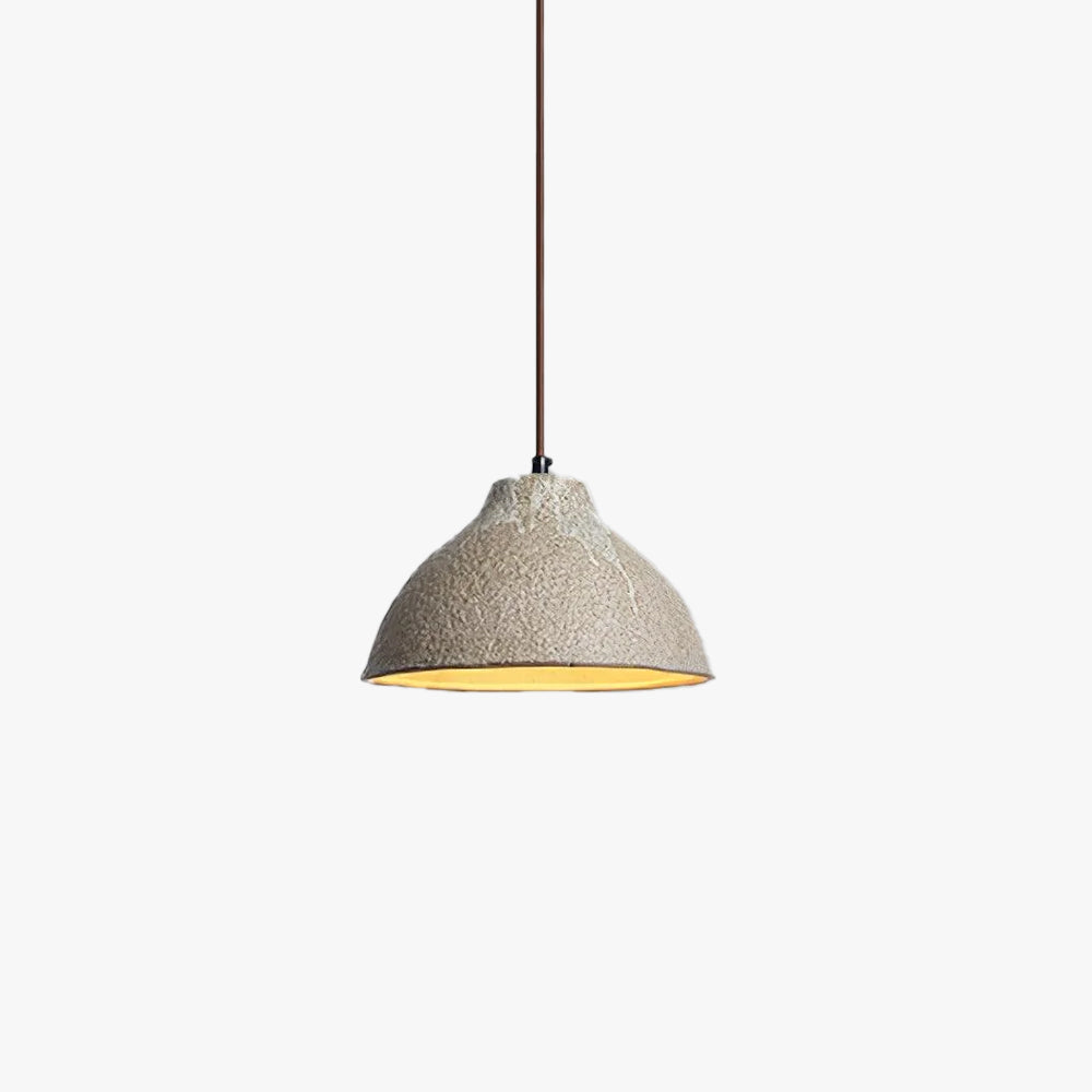 Lampă suspendată din ceramică texturată Maple